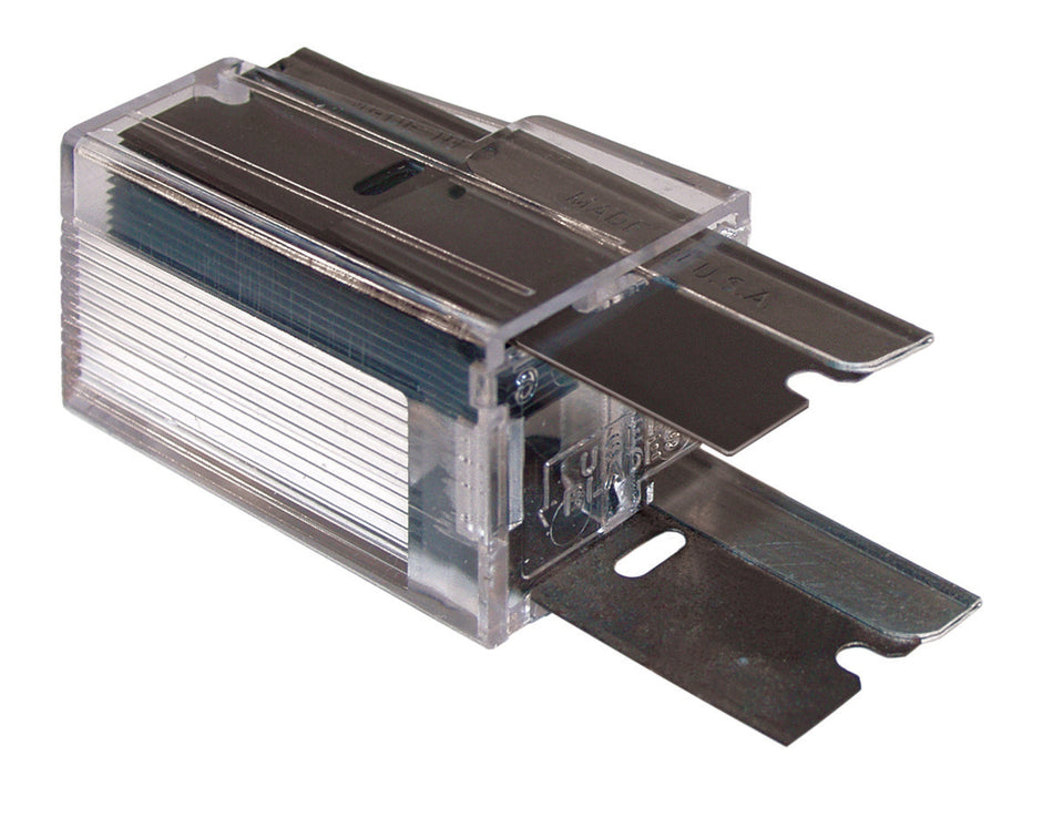 Lames pour grattoirs SECURITE, 4 cm "Bt. presentoir"