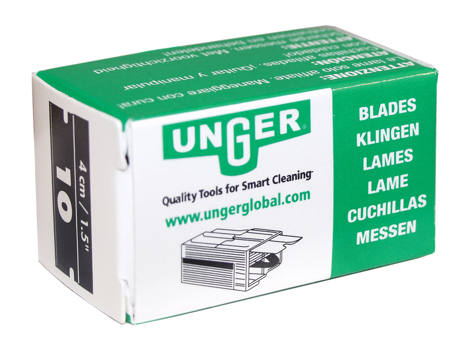 Lames pour grattoirs SECURITE, 4 cm "Bt. presentoir"